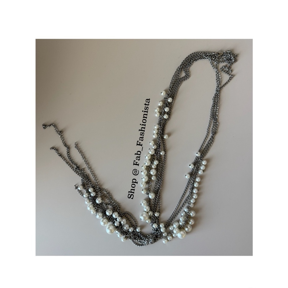🛍️ Multi strand Pearl Necklace